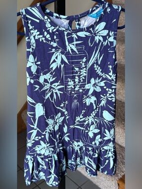 EUC Girls’ Tori Richard Sleeveless Dress (Mommy + Me) Sz. XXS 2-3